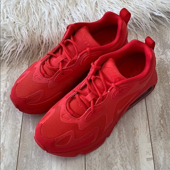 NWT Nike Air Max 200 triple red - Picture 7 of 8